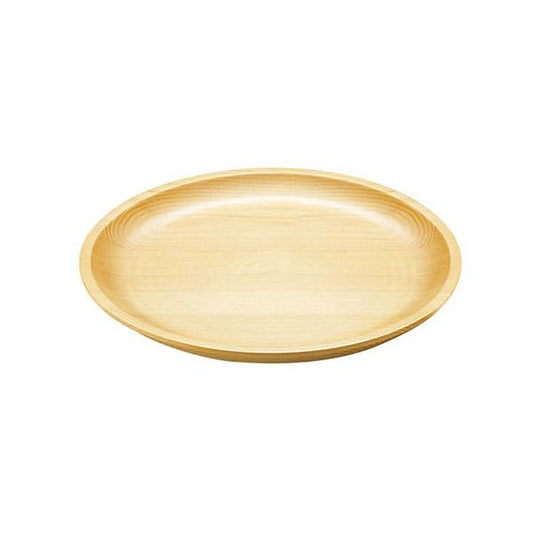 Yamako Hinoki Round Plate Large 32187