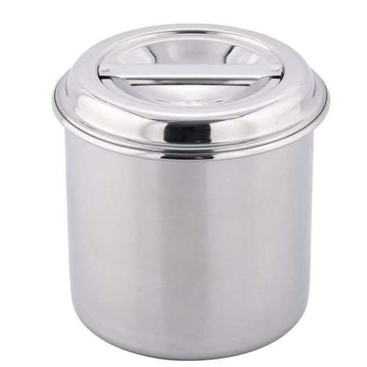 Oya Kinzoku Deep Kitchen Pot Stainless Steel Storage Container 12cm