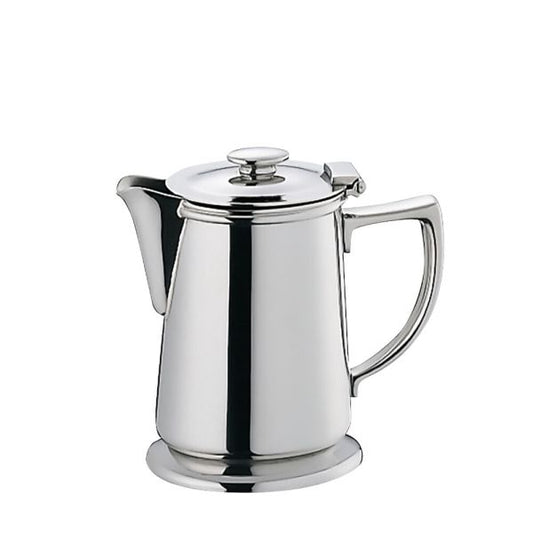 Wadasuke B Type Oval Stainless Milk Pot with Lid for 3 People 2243-0307