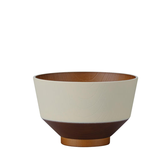 Kanoh Wa no Iro Soup Bowl Ecru