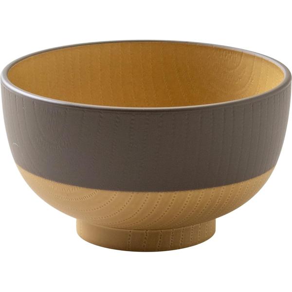 Kanoh Gentle Colors Kids Soup Bowl 250ml Walnut