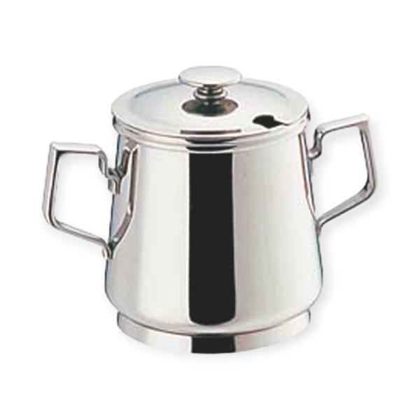 Wadasuke C Type Stainless Sugar Pot with Handle and Lid for 7 People 2214-0707