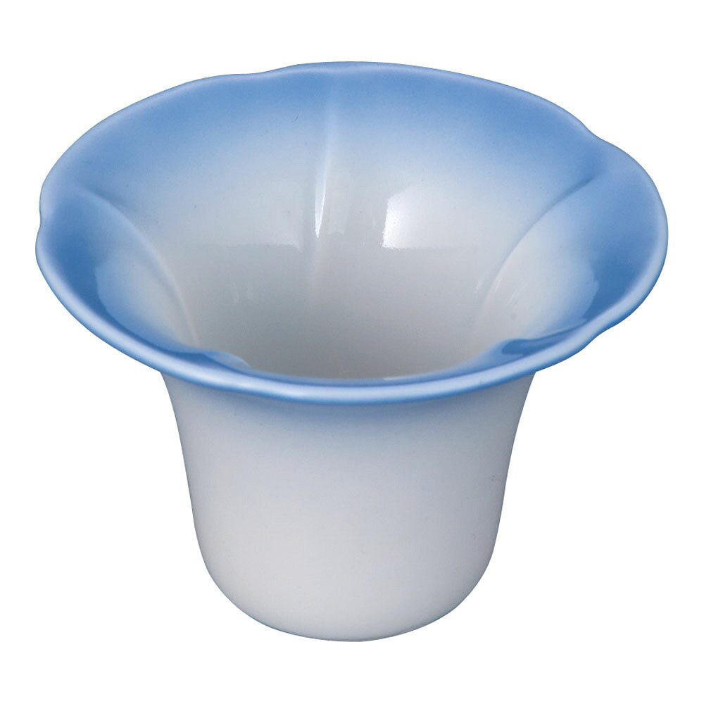 Yamako Pottery Morning Glory Relish Dish