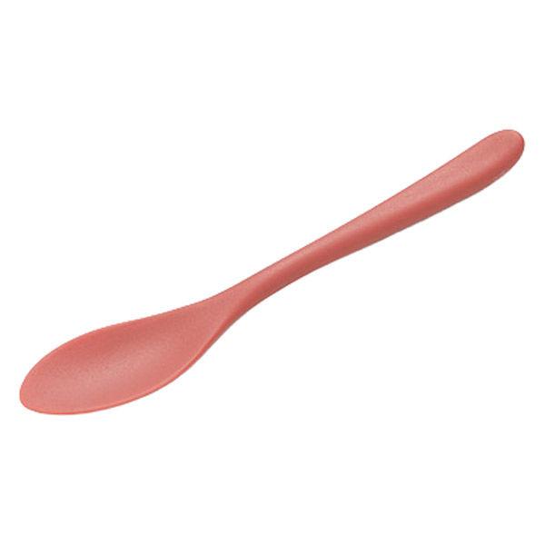 Akebono Mainichi Tsukaitai Small Cooking Spoon Red CH-2129