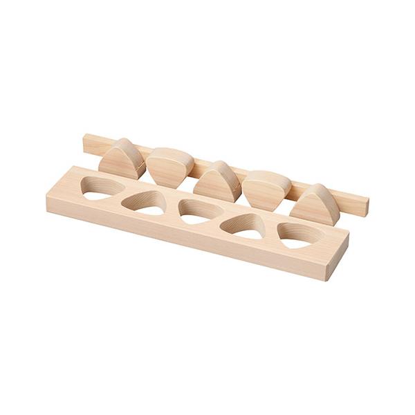 Yamako Hinoki Wood Onigiri Rice Ball Shaper