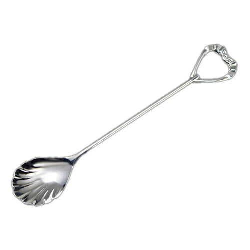 Azuma SALUS Cute Coffee Spoon, Silver