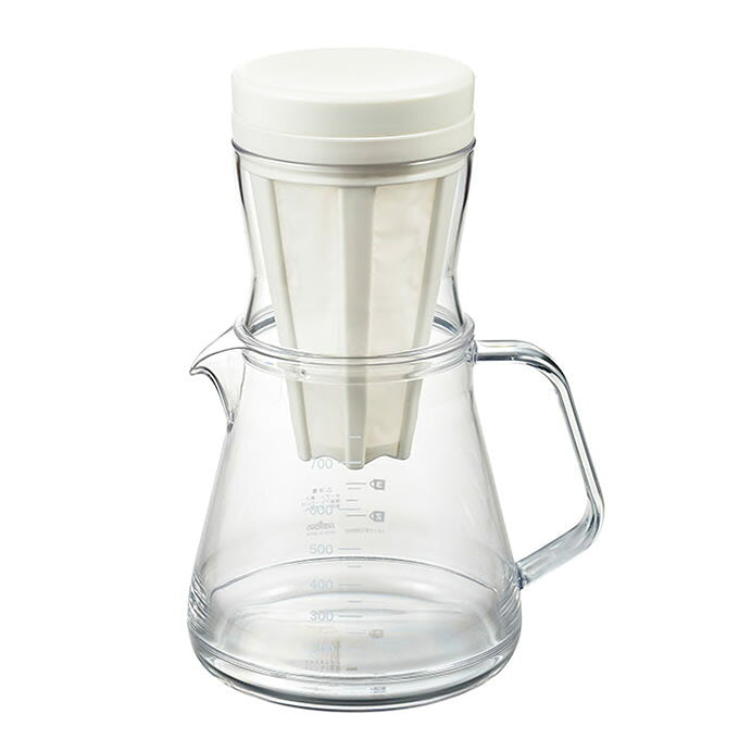 SALUS Storon 750ml Coffee Server 2-Way Dripper Set White