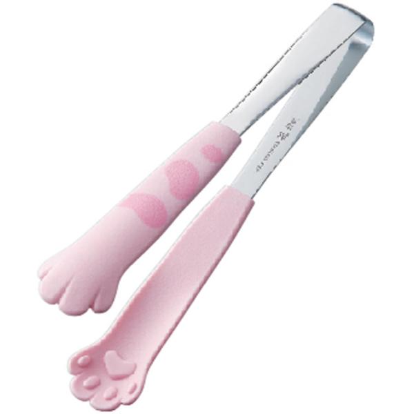 Tanabe Kanagu Catch Da Nyan Cat Serving Tongs 18cm Pink Tama 1139