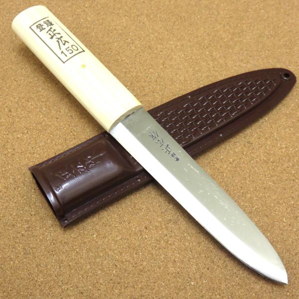 Masahiro Magiri Single-Edge Knife with Sheath 15cm 40932