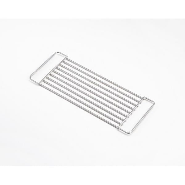 Yoshikawa Hi Sturdy Support Dish Drying Rack Stainless Steel 47cm Depth