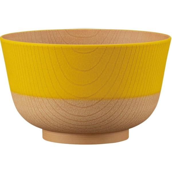 Kanoh Yasashii Irodori Rice Bowl Ruri Blue x Lemon Yellow