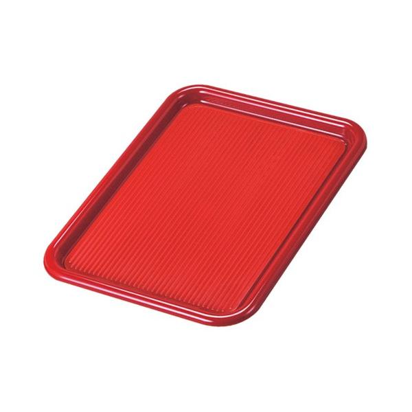 Akebono Magic Tray Square 10-Inch Small Wine Red