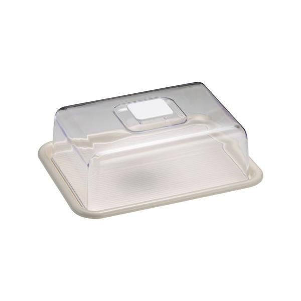 Akebono Lovely Hat Square Cake Cover White Medium