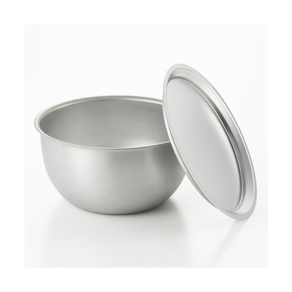 Gogi Stainless Steel Bowl with Lid 21cm