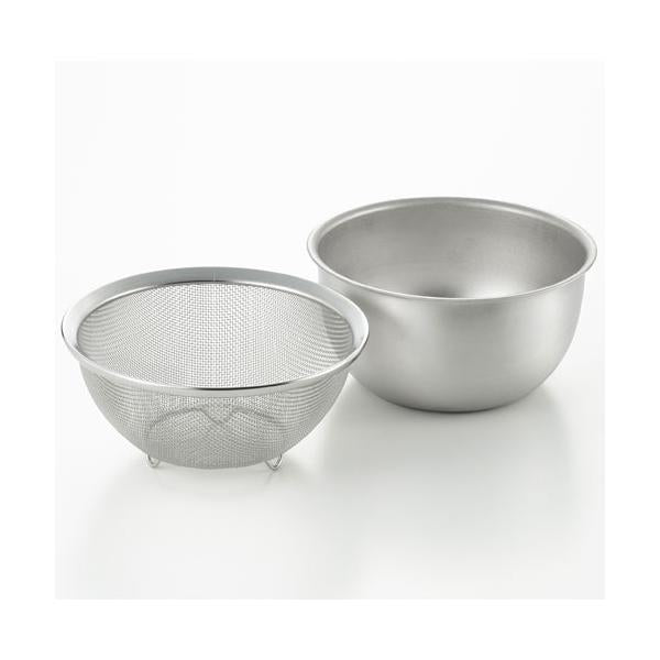 Gogi Stainless Steel Colander and Bowl Set