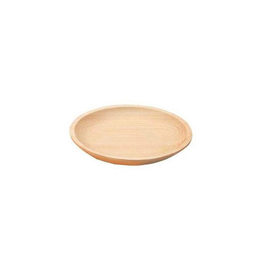 Yamako Hinoki Round Plate Small 32186