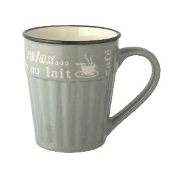 Living Enjoy Cafe Mug Gray