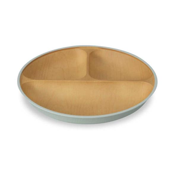 Kanoh Earth Color Scoopable Round Lunch Plate
