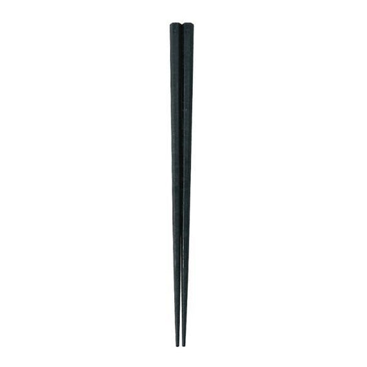 Akebono Sangyo Hexagonal Non-Slip Chopsticks 22.5cm Black PM-373