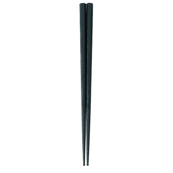 Akebono Sangyo Double Embossed Non-Slip Dining Chopsticks 21cm Black PM-323