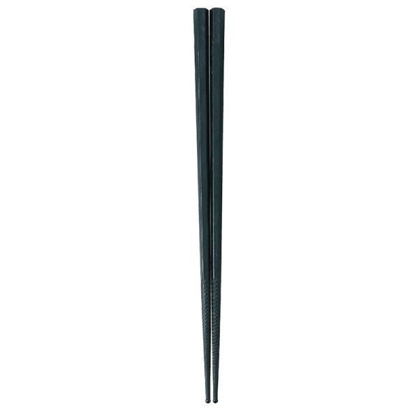 Akebono Sangyo Double Embossed Non-Slip Dining Chopsticks 23cm Black PM-324