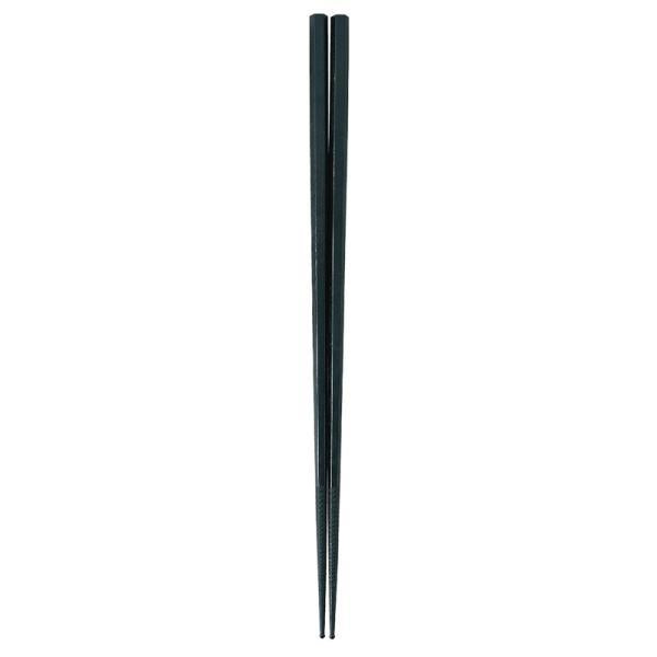 Akebono Sangyo Double Embossed Non-Slip Noodle Chopsticks 30cm Black PM-327