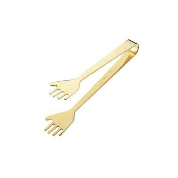 SALUS Hand Power Petit Tongs Gold-Plated Stainless Steel