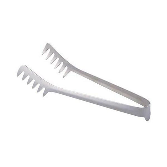 SALUS Italian Pasta Tongs Large Stainless Steel